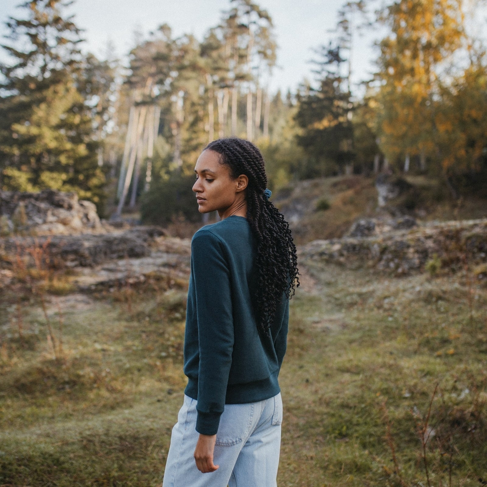 NORDLICHT Sanna Sweater Pullover Bio-Baumwolle Gr. M