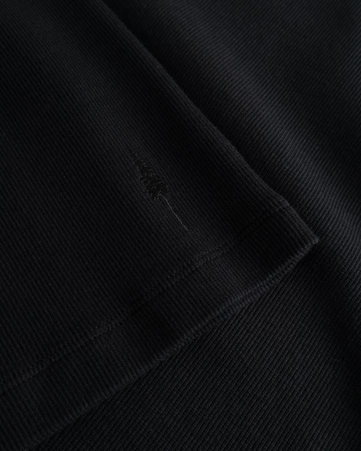 NIKIN TreeTop Women Top Schwarz Slim Fit Rib