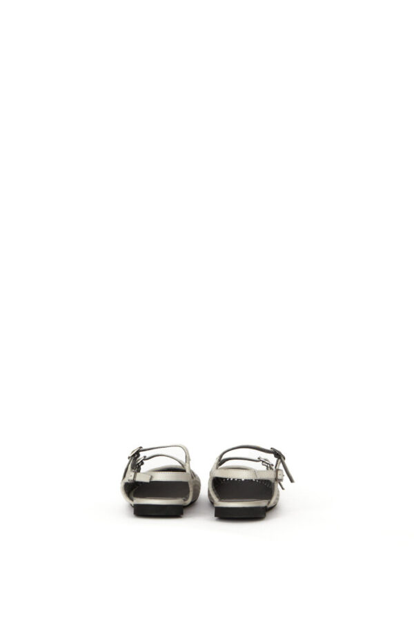 Sanctamuerte Scarpe Slingback Leder 10021 Riemchen