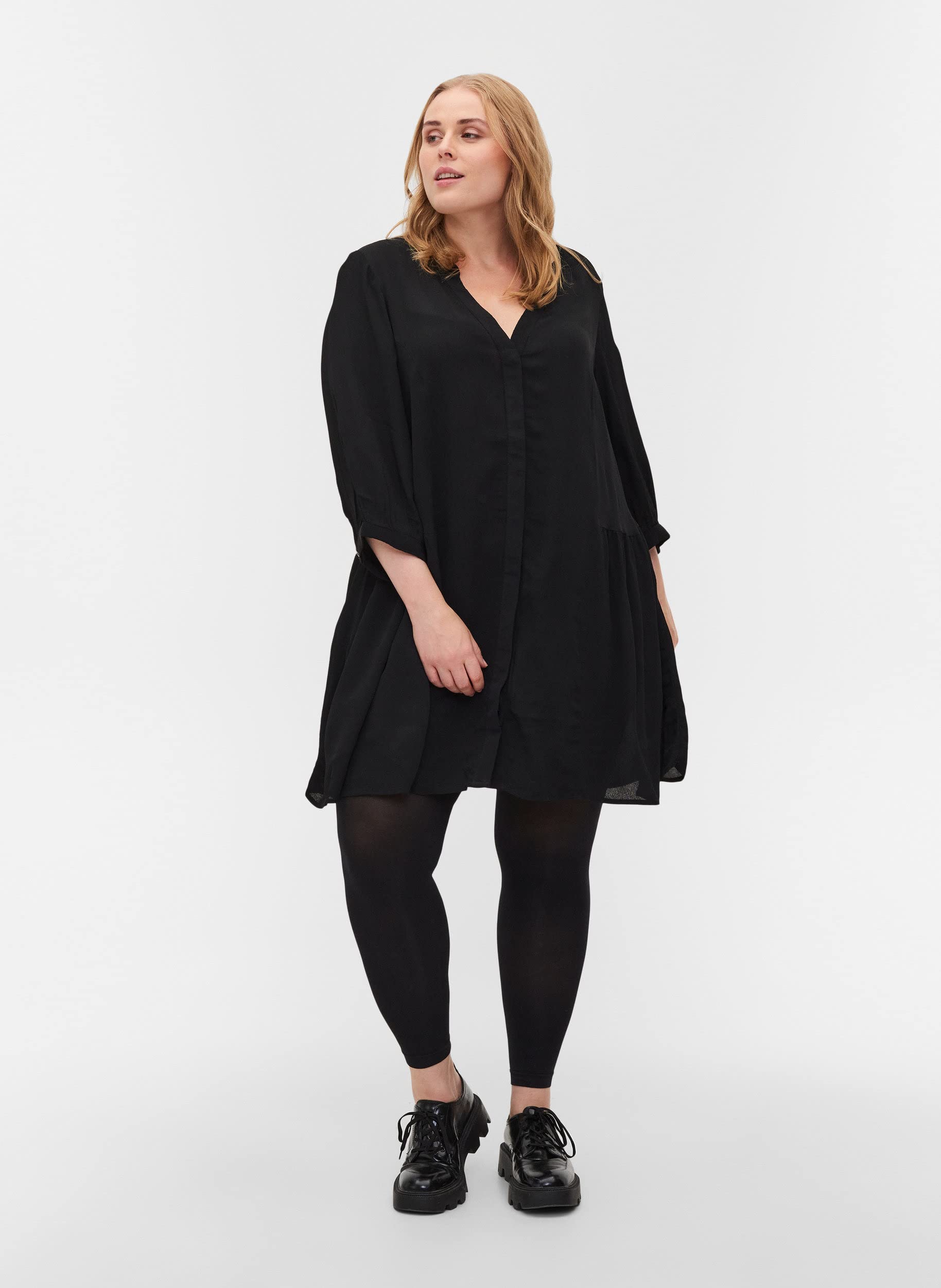 Zizzi Leggings 80 Denier Schwarz 48-50 Stretch