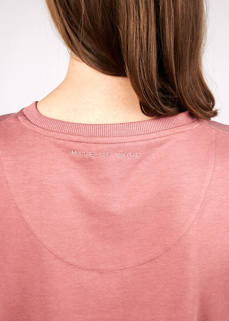 Wijld WoodShirt Lang Rosewood Longsleeve Slim