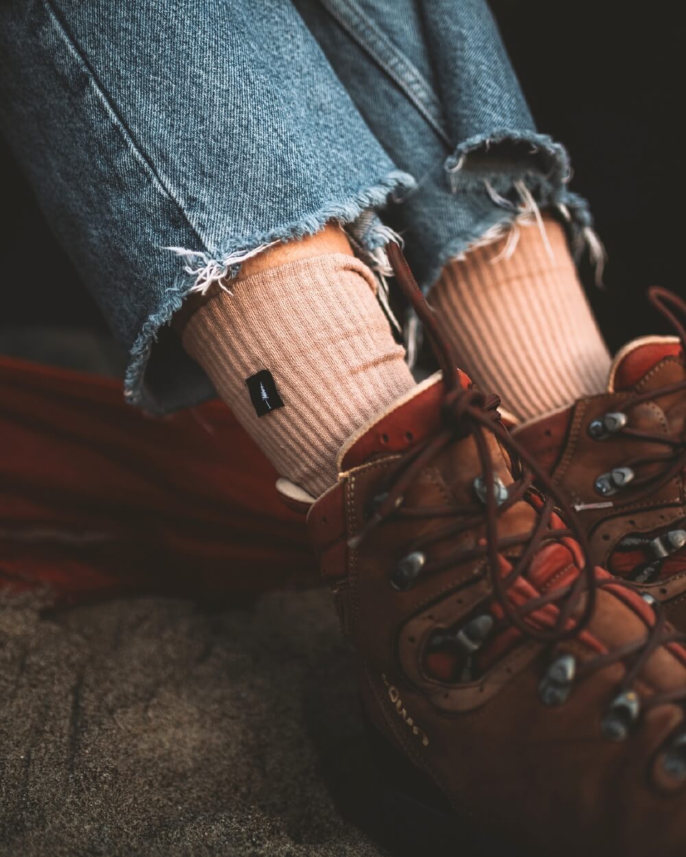 NIKIN TreeSocks Outdoor Wandersocken Beige 39-41