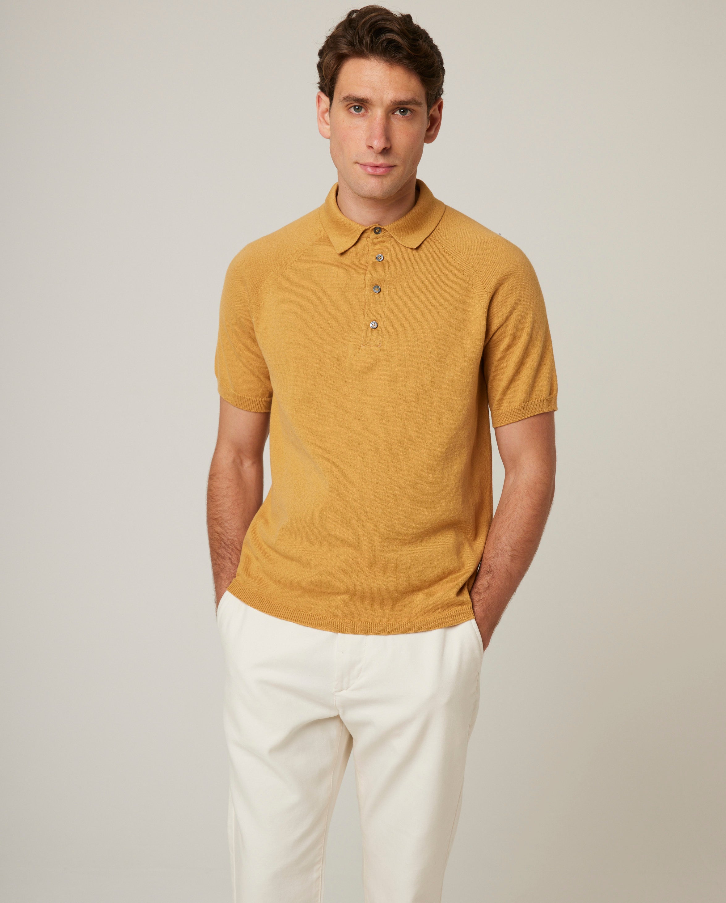 Peregrine Jones Polo 2.0 Lime Baumwolle