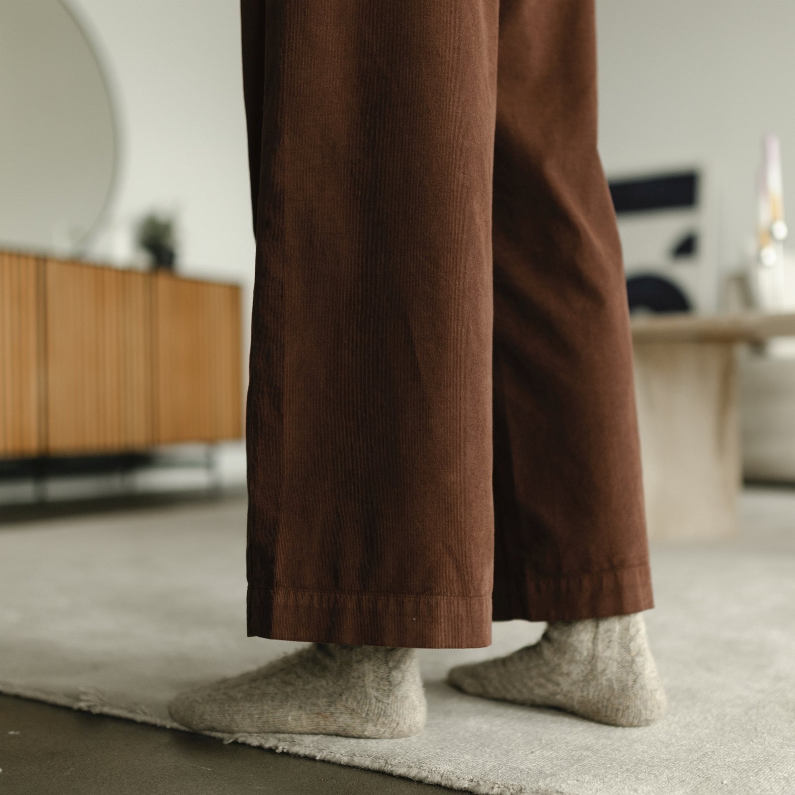 NORDLICHT Hosen Nala Cord Culotte Braun Bio