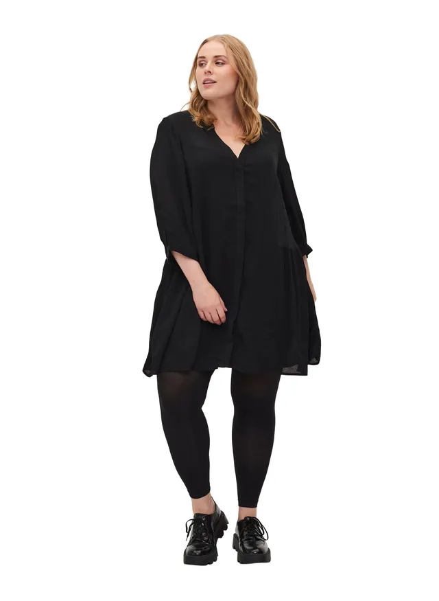 Zizzi Leggings 80 Denier Schwarz 48-50 Stretch