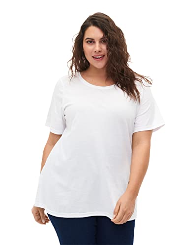 Flash by Zizzi T-Shirt 2er-Pack Rundhals Kurzarm Baumwolle