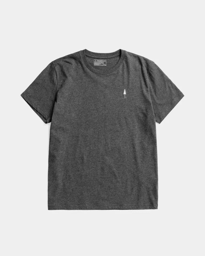 NIKIN TreeShirt Black Mel T-Shirt Bio-Baumwolle