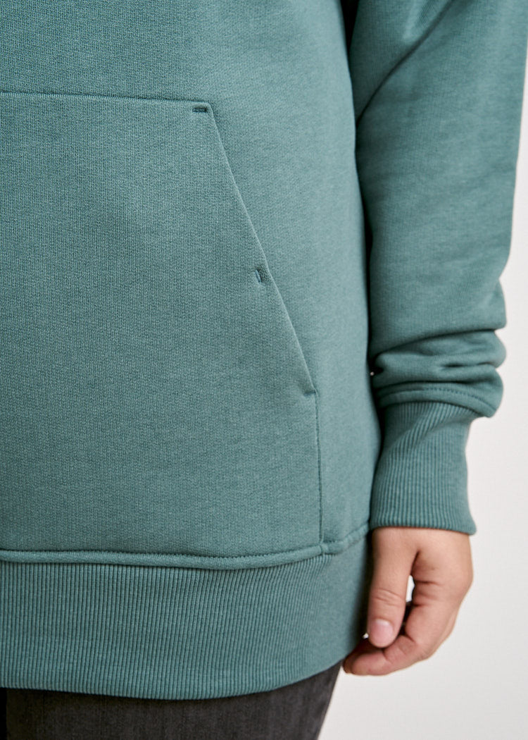 Wijld Hoodie Silver Pine Damen Kapuzenpulli Grün Bio