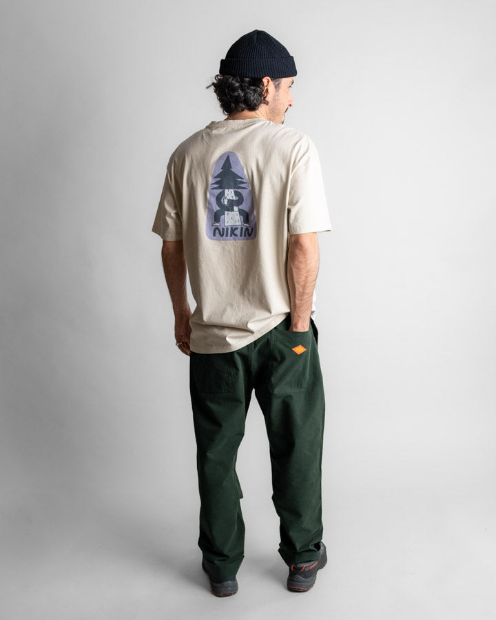 NIKIN TreePants Ripstop Hose Deep Forest elastischer Bund