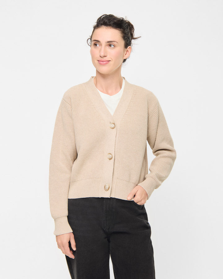 NIKIN TreeCardigan Women Strickjacke beige