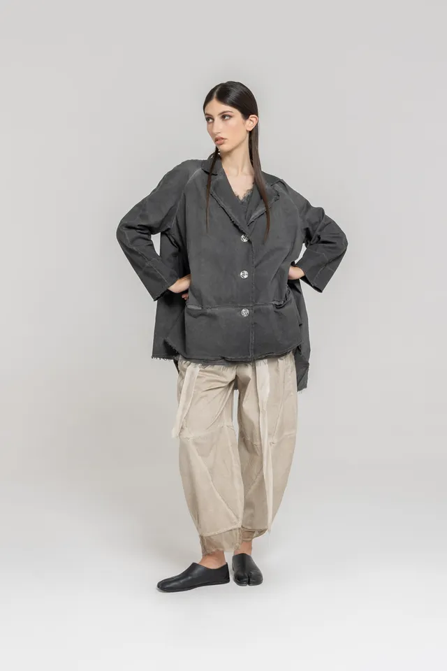 Sanctamuerte Capispalla Blazer Over Bull Baumwolle