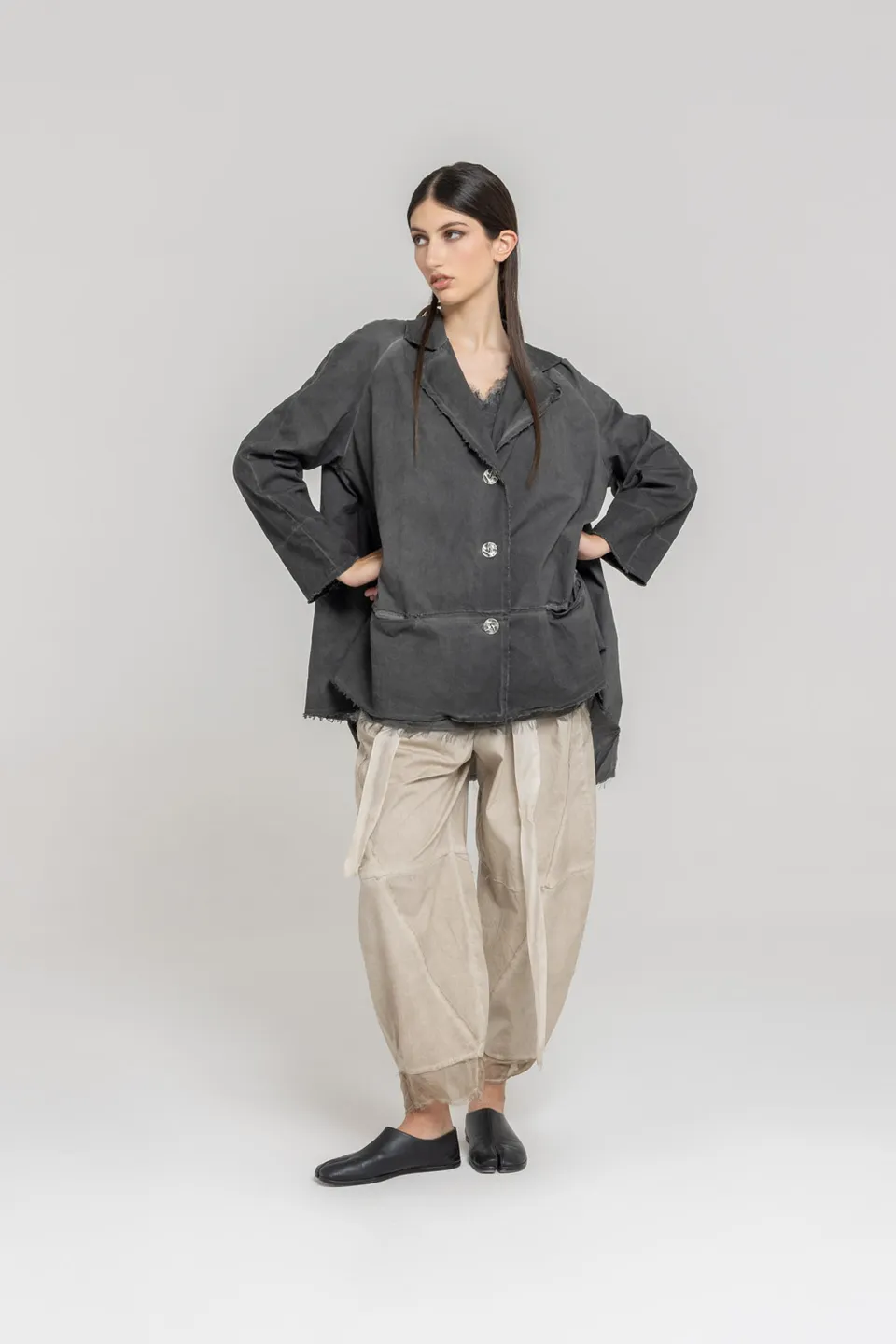 Sanctamuerte Capispalla Blazer Over Bull Baumwolle