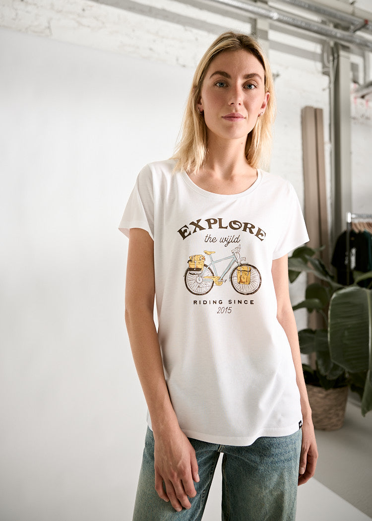 Wijld Woodshirt Lena Explore Damen T-Shirt Lyocell