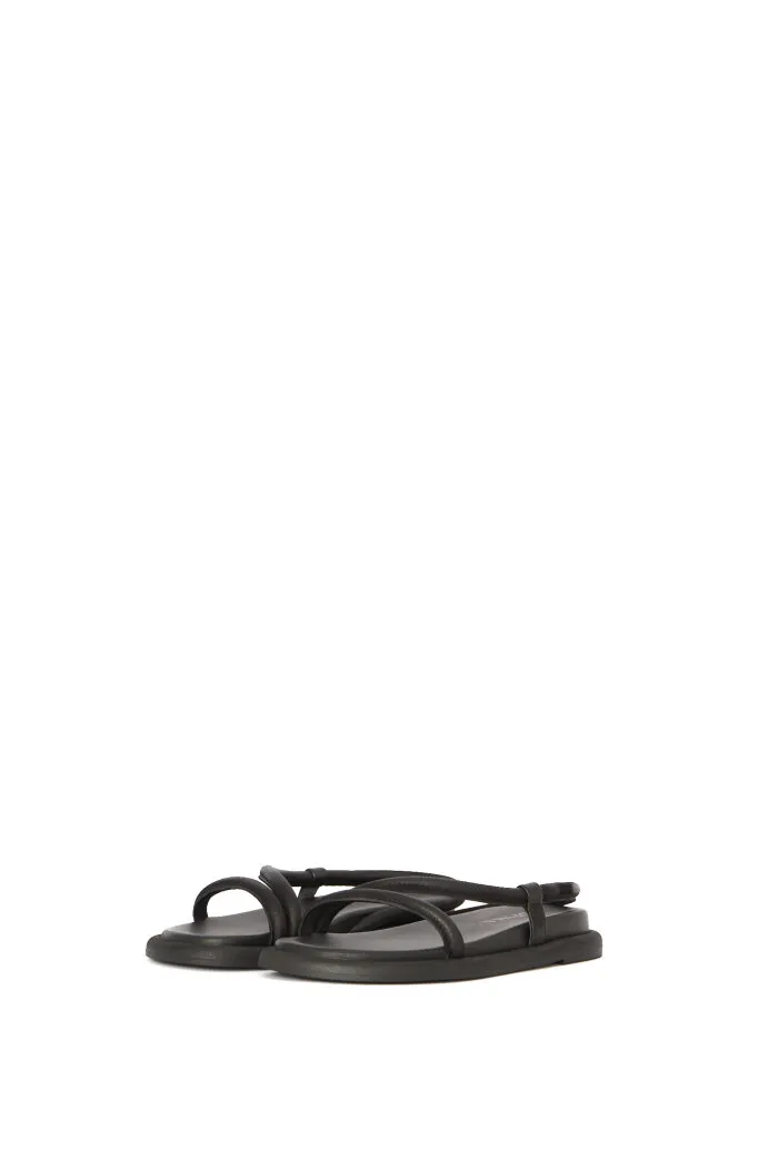 Sanctamuerte Scarpe 9322 Sandali Platform Sandalen Schwarz