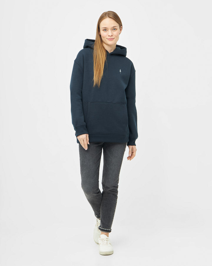 NIKIN TreeHoodie Circular Hoodie Dark Navy recycelbar
