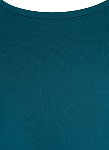 Zizzi Bluse Langarm 2er Pack Damen Baumwolle Rundhals