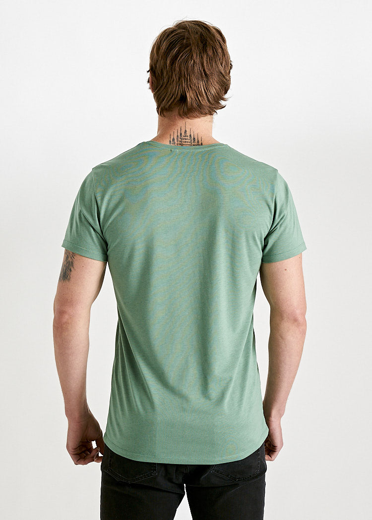 Wijld Woodshirt Alex T-Shirt Herren Comfrey Green