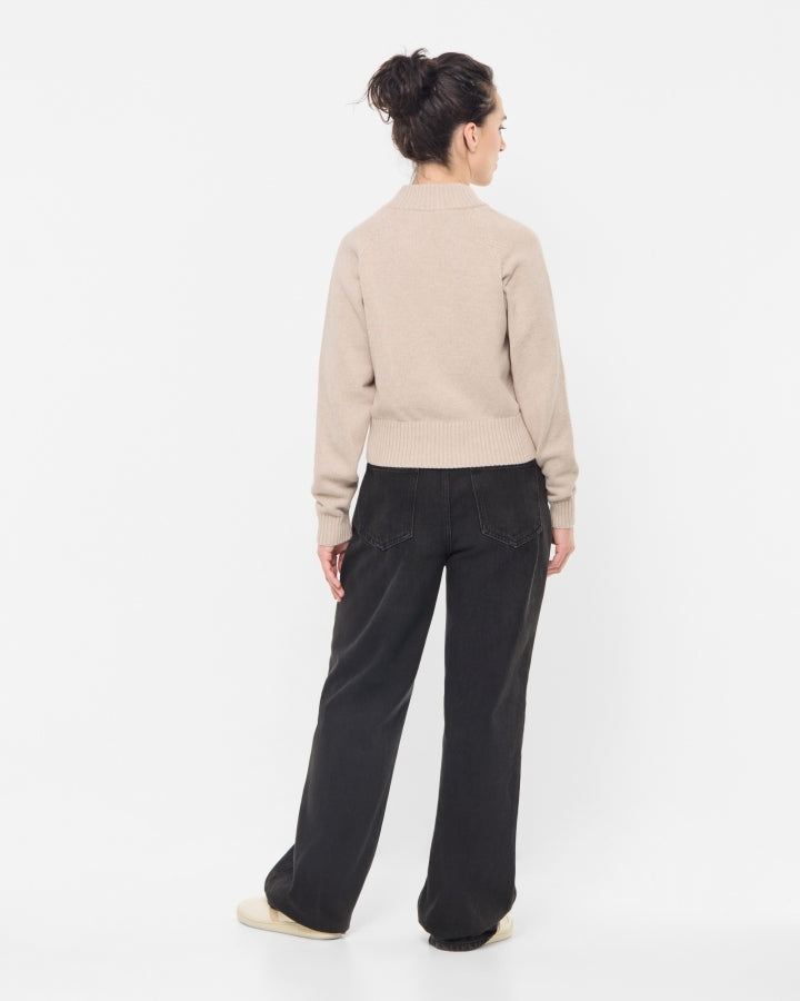 NIKIN TreePullover Cosy Damenpullover Beige