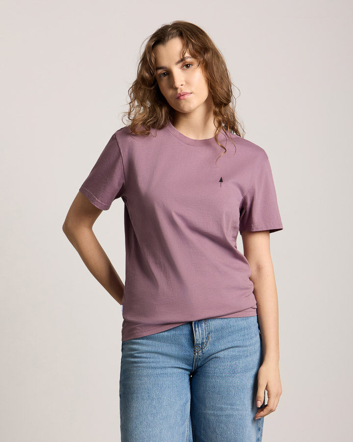 NIKIN TreeShirt Purple T-Shirt Bio-Baumwolle Regular