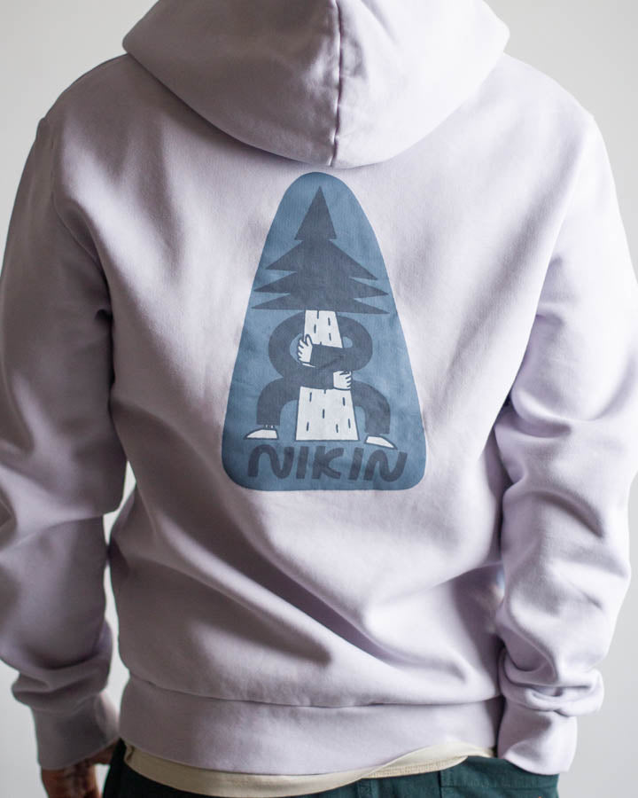 NIKIN TreeHoodie Jacket Hoodie Lilac Print