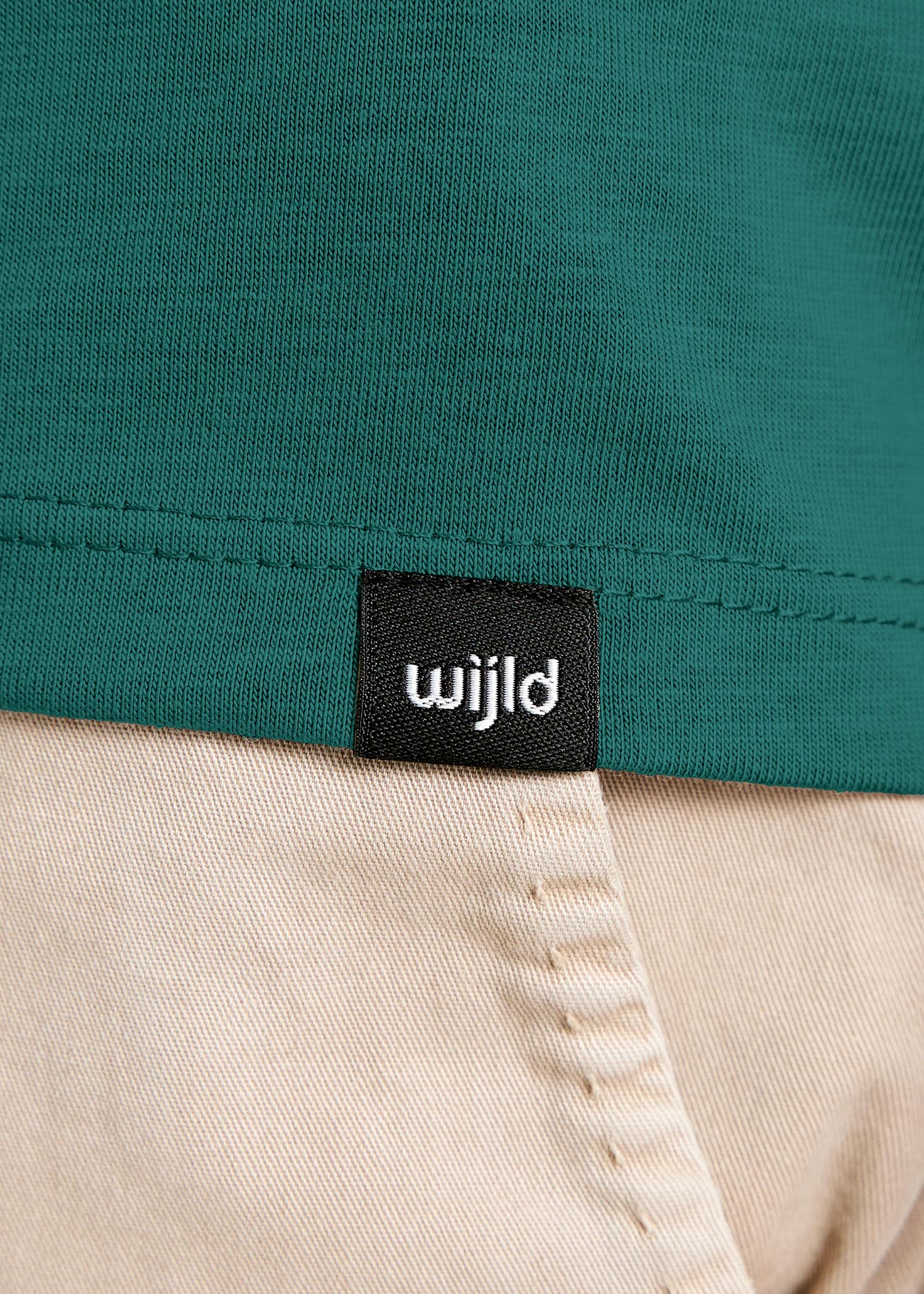 Wijld James WoodShirt Herren Sea Moss Locker Bio