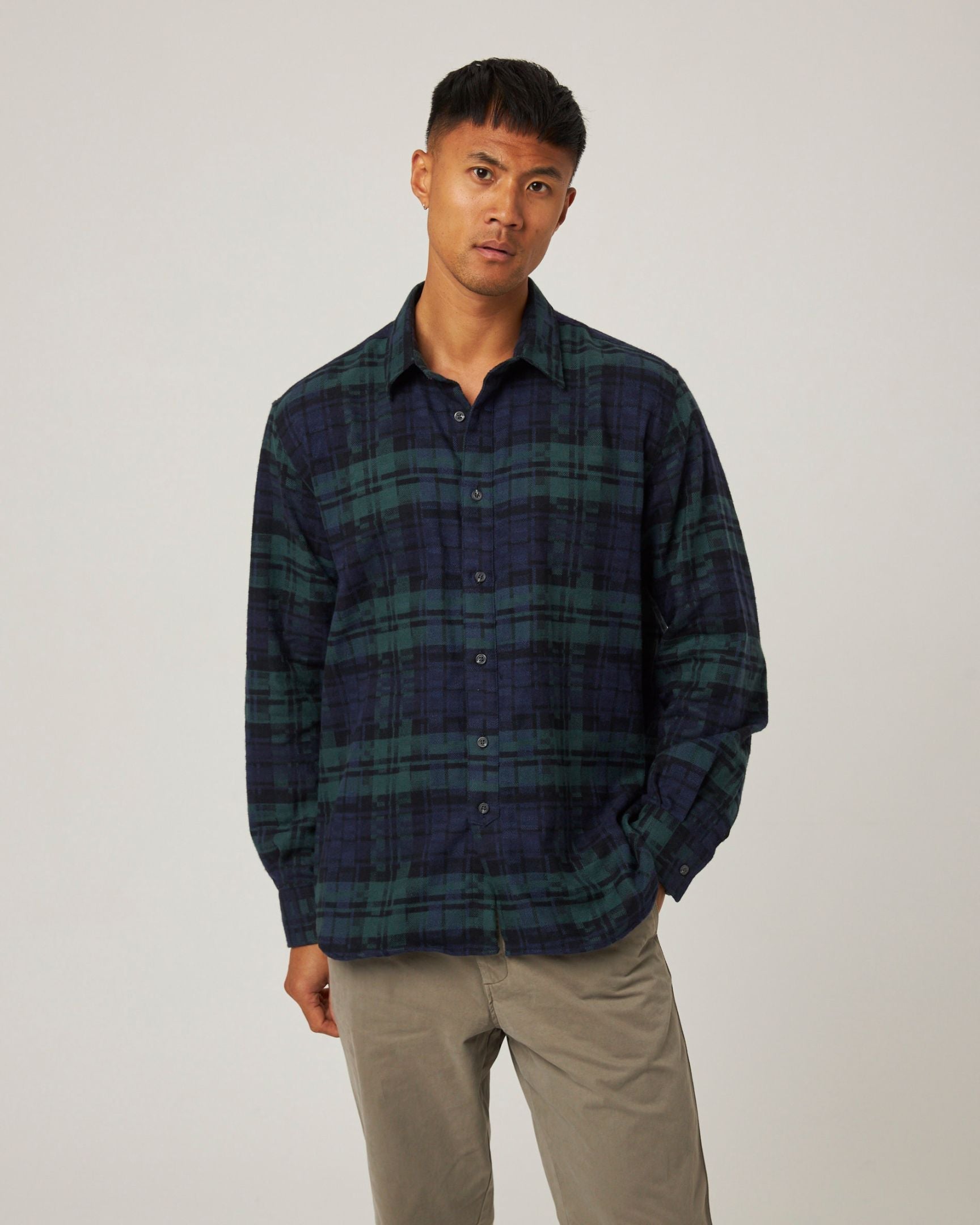 Peregrine Farley Shirt Herrenhemd Worksop Baumwolle