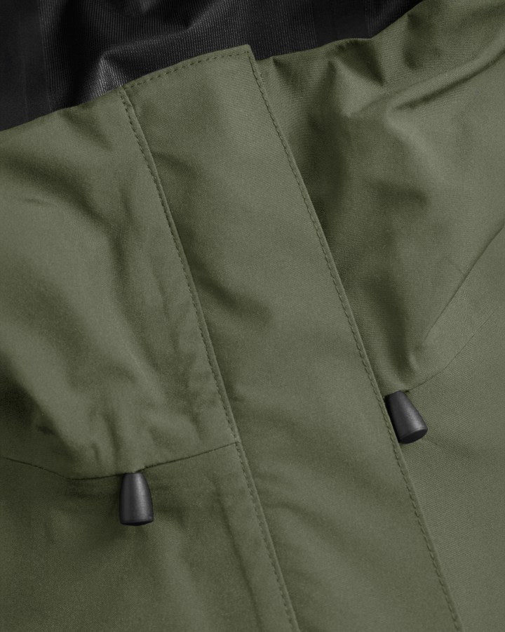 NIKIN TreeJacket Rain Regenjacke Damen Dark Olive Wasserdicht