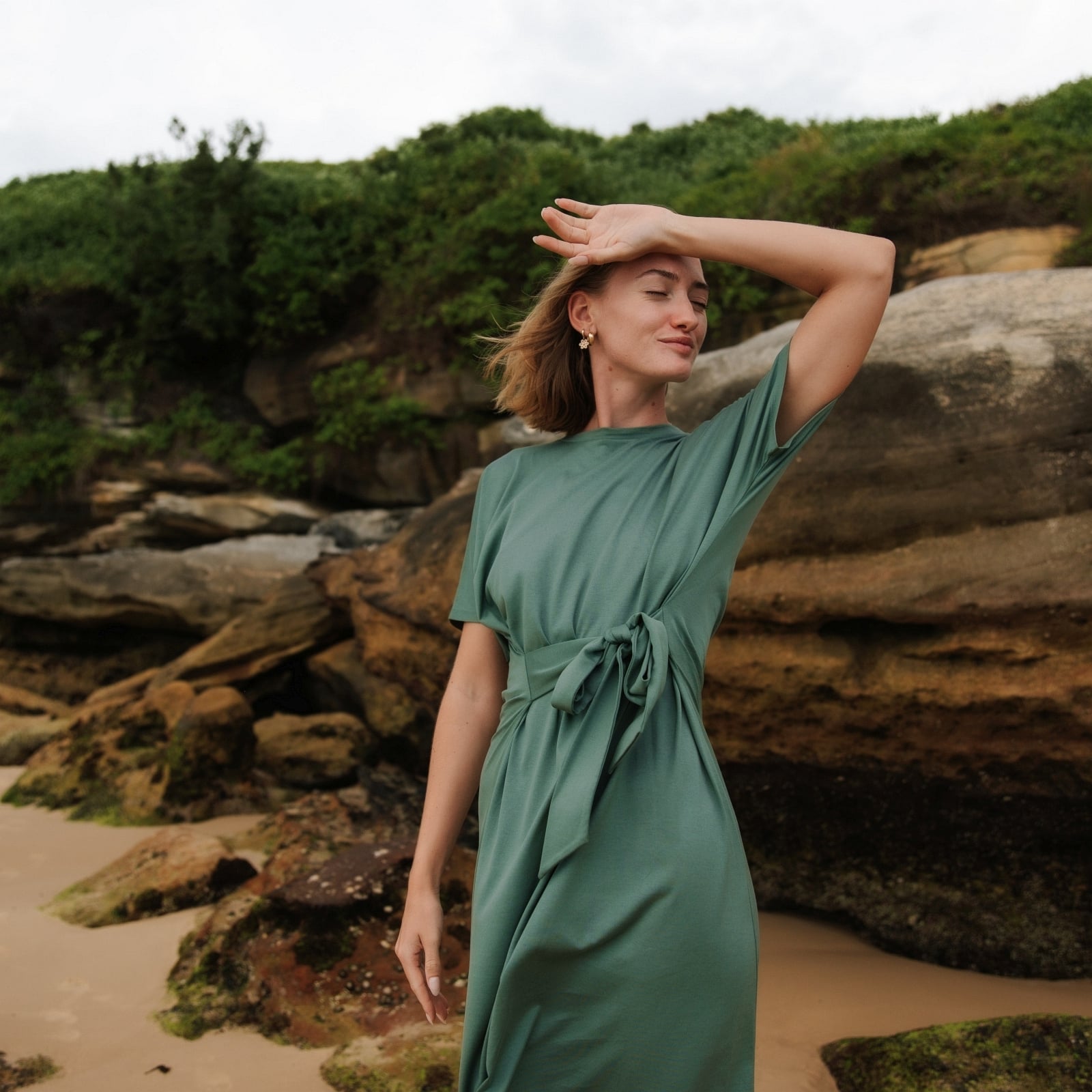 Nordlicht Minja Wickelkleid Jersey Bio-Baumwolle