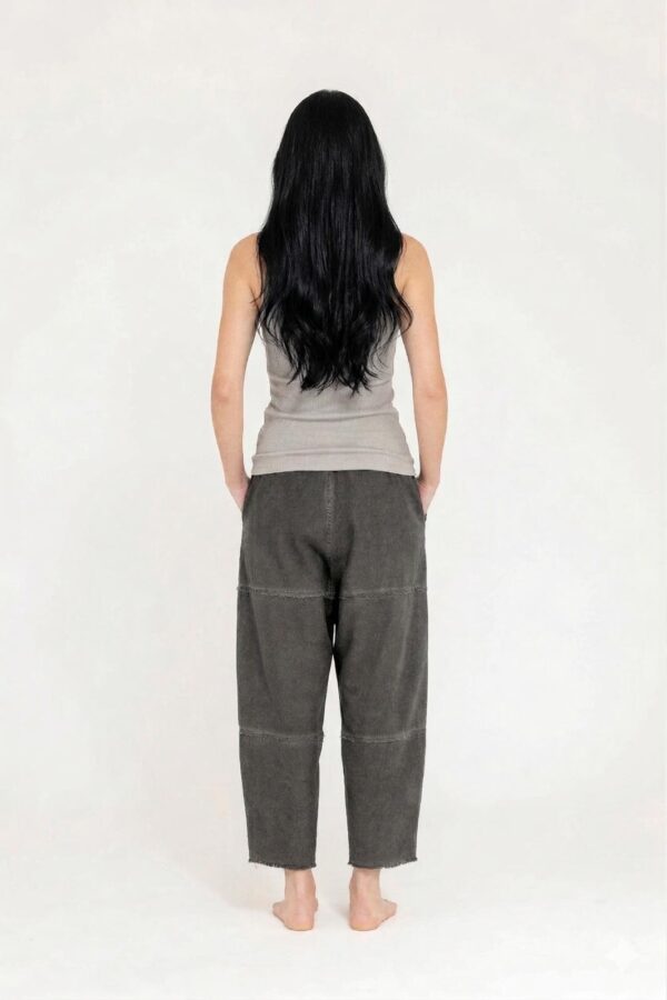 Sanctamuerte Pantaloni Hose Baumwolle Gabardine