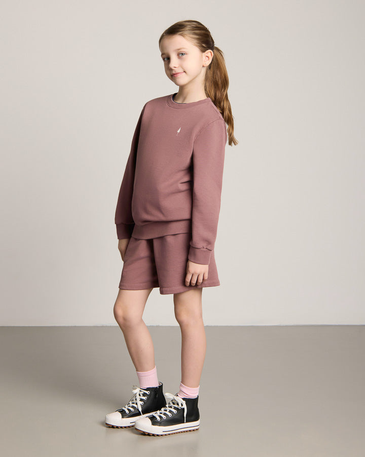 NIKIN TreeShorts Kids Sweatshorts Astrodust Bio-Baumwolle