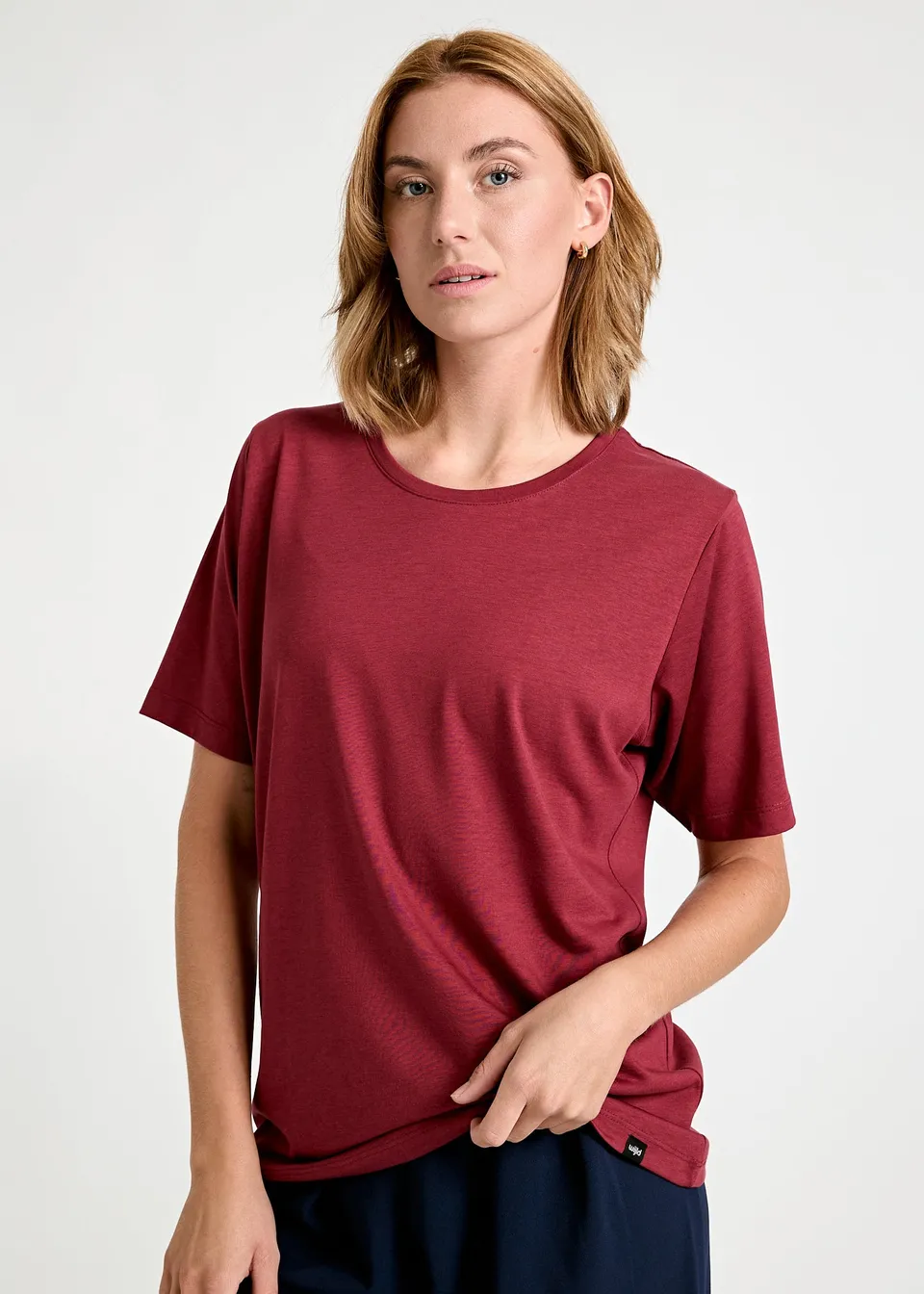 Wijld Tilda WoodShirt Damen Tibetan Red Lyocell