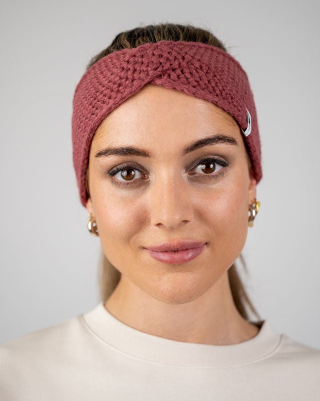 NIKIN TreeHeadband Knitted Twist Stirnband Blush Polylana