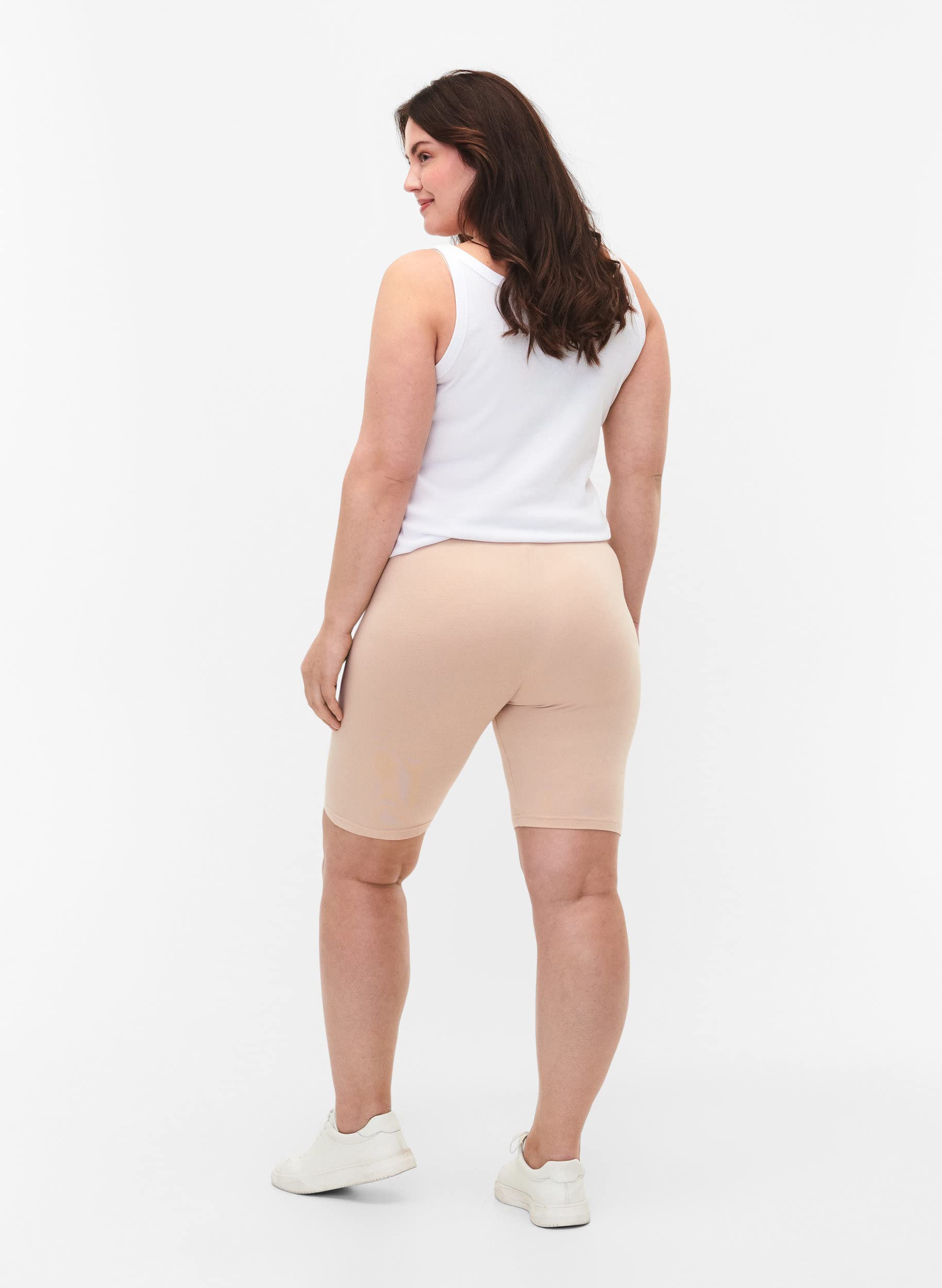 Zizzi Shorts Radlerhose Schwarz 46-48 hohe Taille