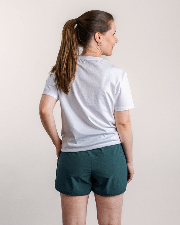 NIKIN TreeShorts Technical Women Shorts Marine Teal elastisch