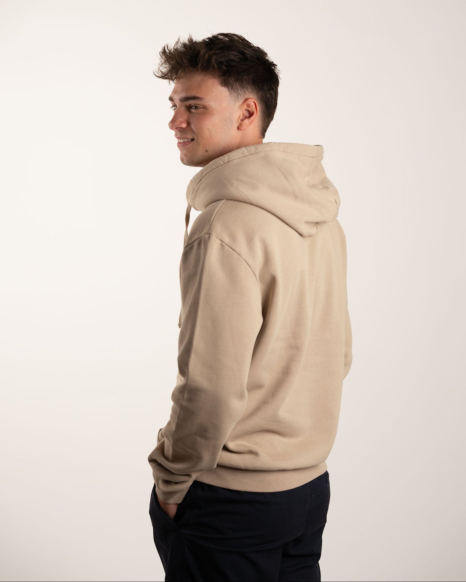 NIKIN TreeHoodie Hoodie Light Taupe Bio-Baumwolle