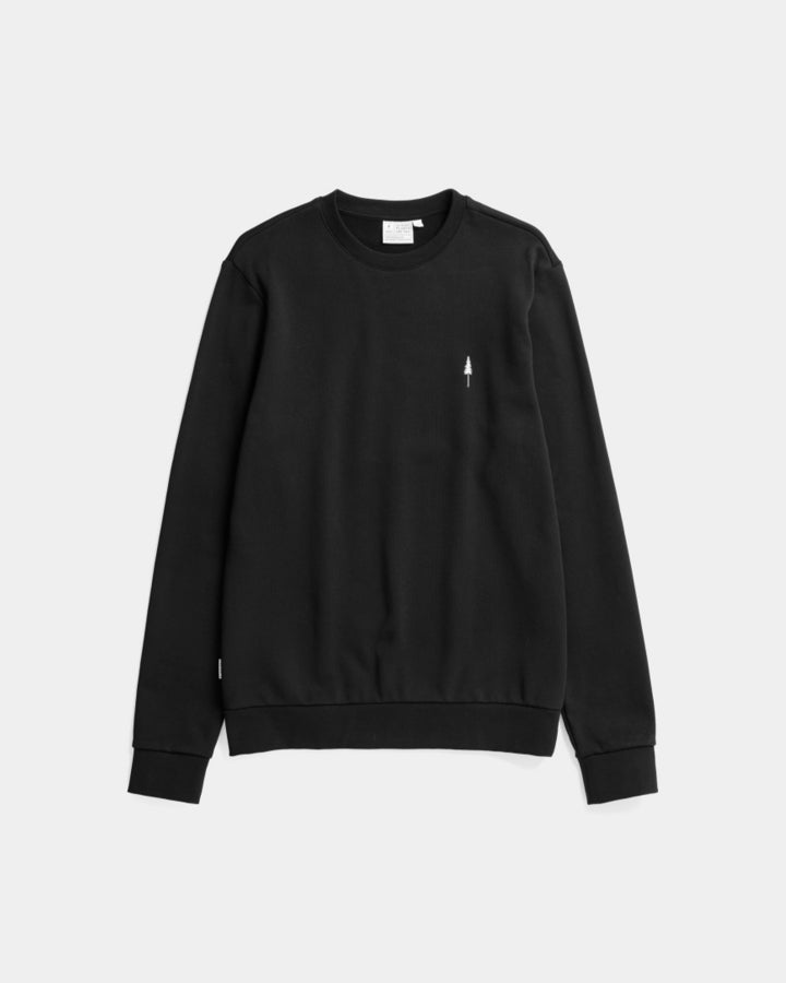 NIKIN TreeSweater Black Sweater Schwarz Bio-Baumwolle