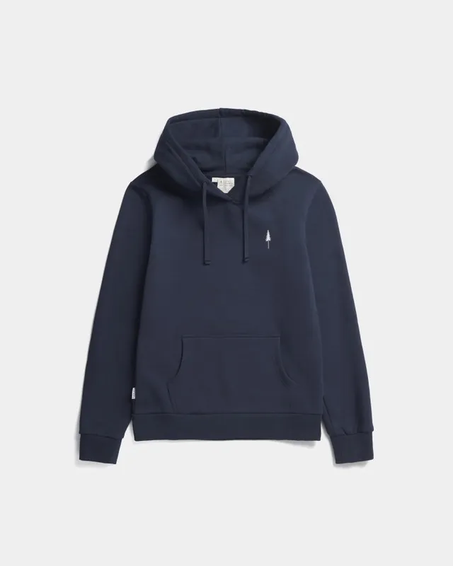 NIKIN TreeHoodie Kapuzenpullover Dark Navy Bio-Baumwolle
