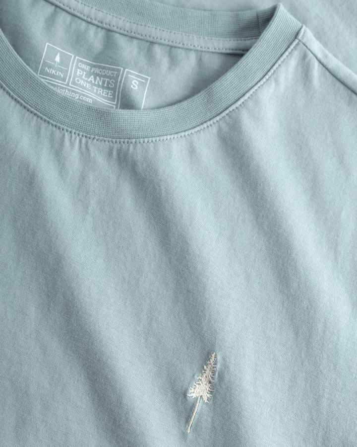 NIKIN TreeShirt T-Shirt Damen Elemental Blue Bio-Baumwolle