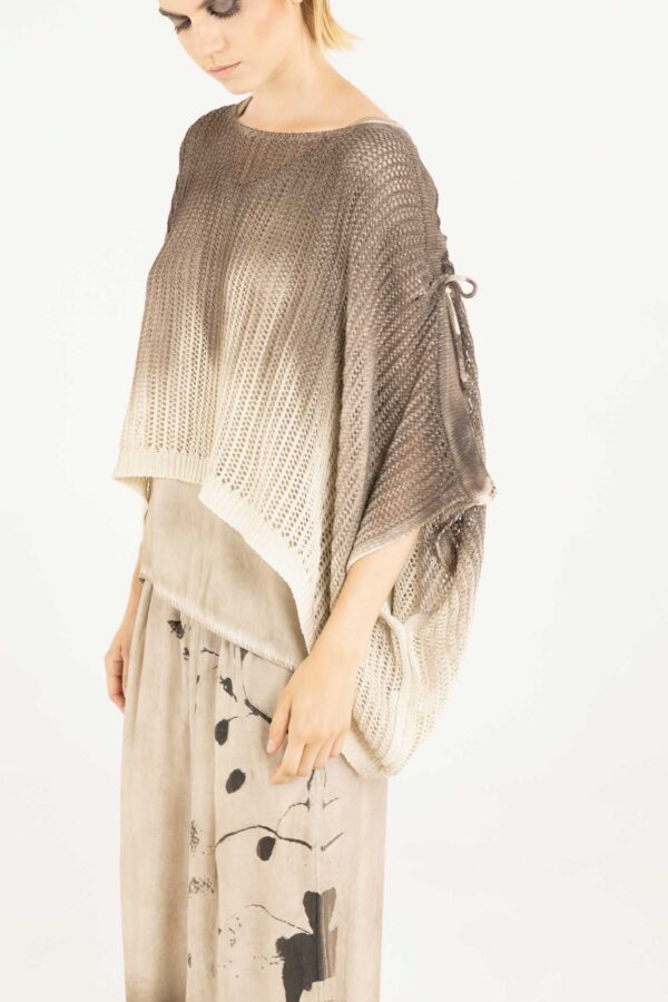 Sanctamuerte Maglieria Maglia Rete Pullover Baumwolle