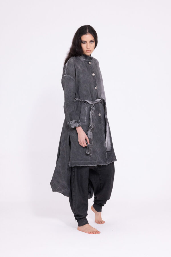 Sanctamuerte Capispalla Giacca Blazer Lunga Blazer Baumwolle