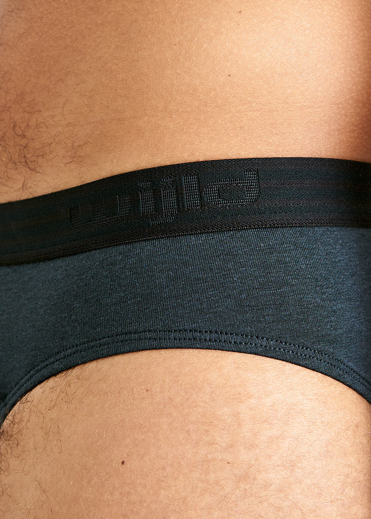 Wijld Underwear Slip Carbon Herren-Slip Lyocell