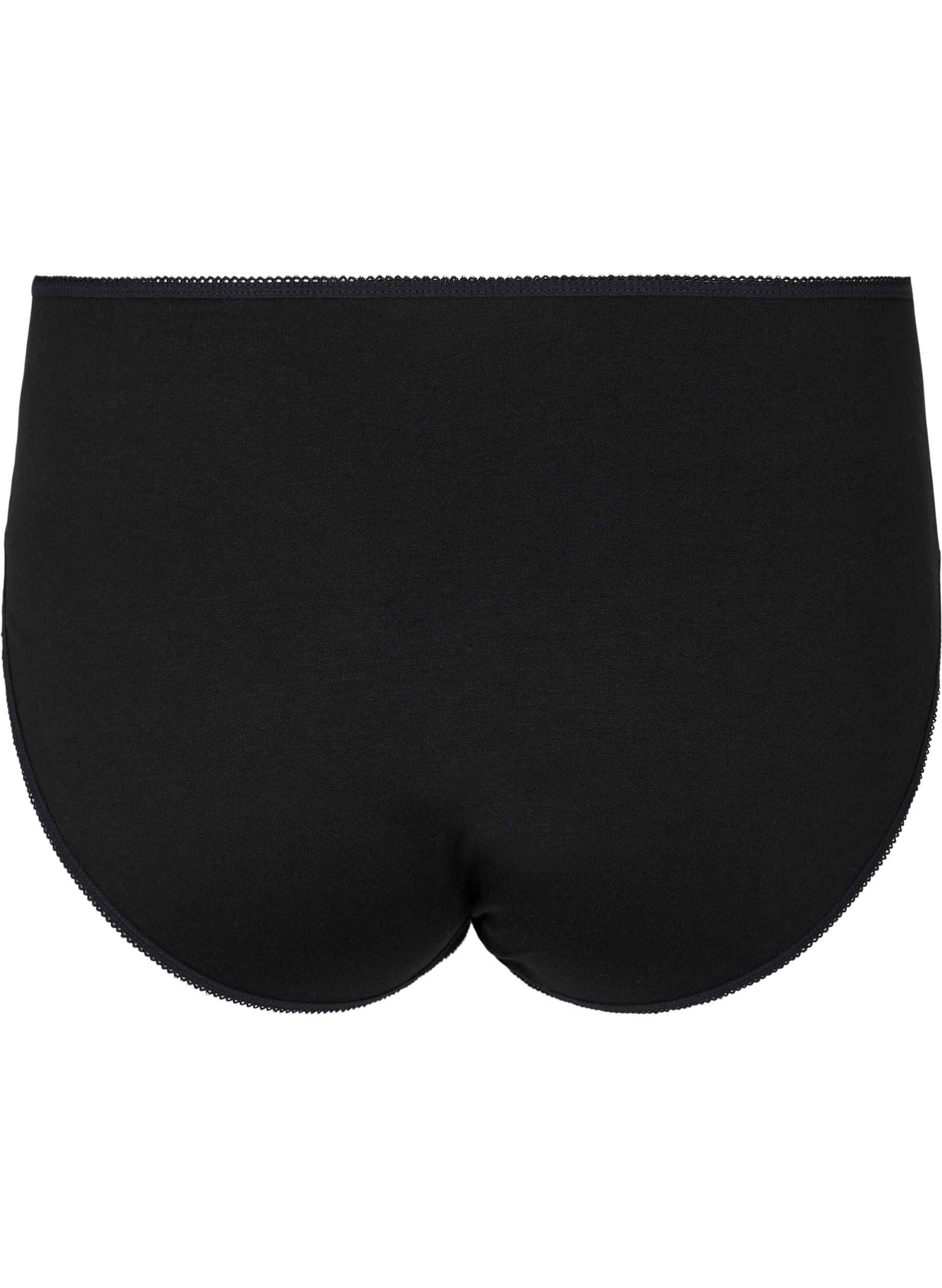 Zizzi Slip Damen Gr.42 Baumwolle 5er-Pack