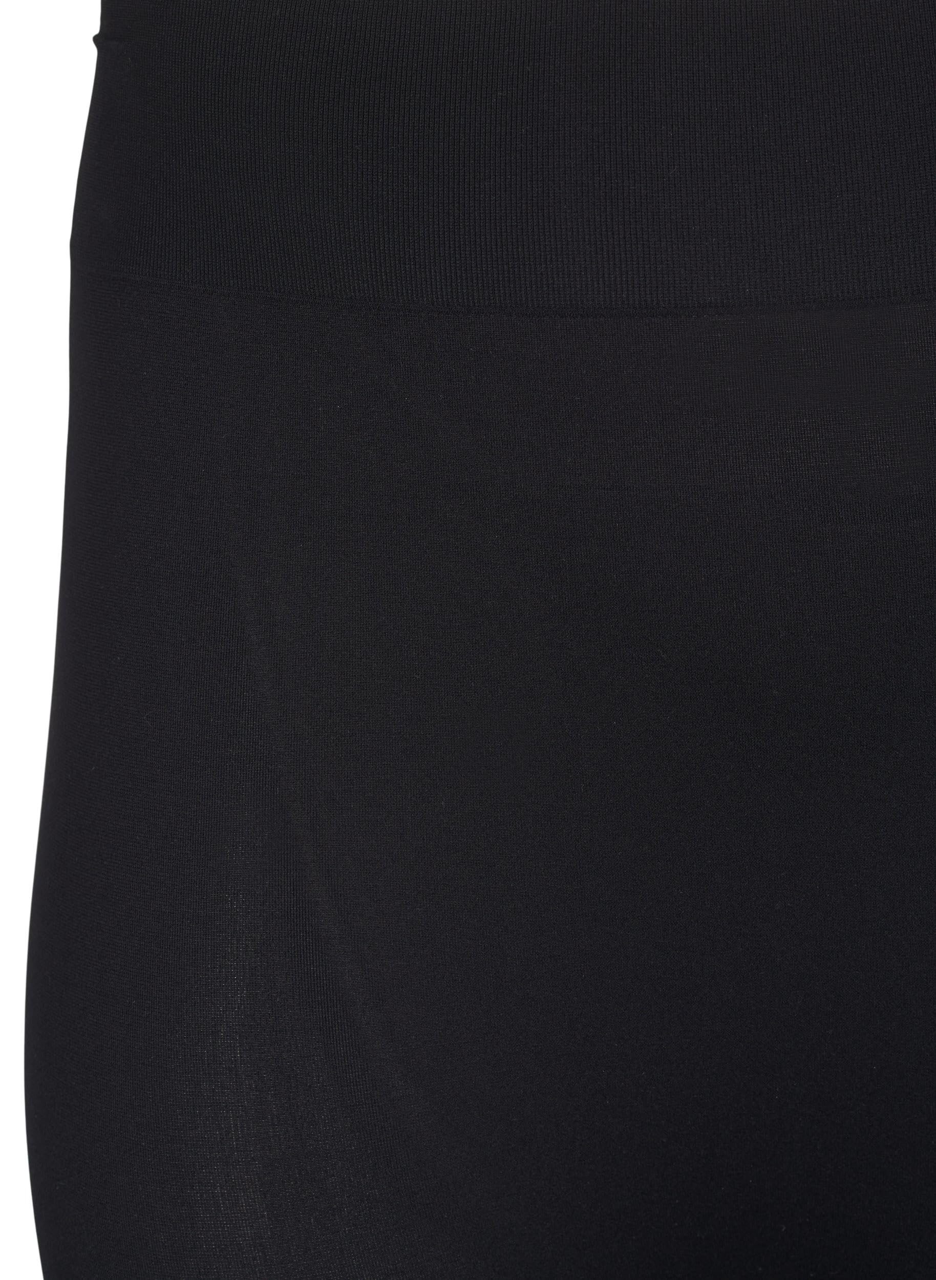 Zizzi Leggings Damen Nahtlos Basic Lang Stretch Gr. 54-56