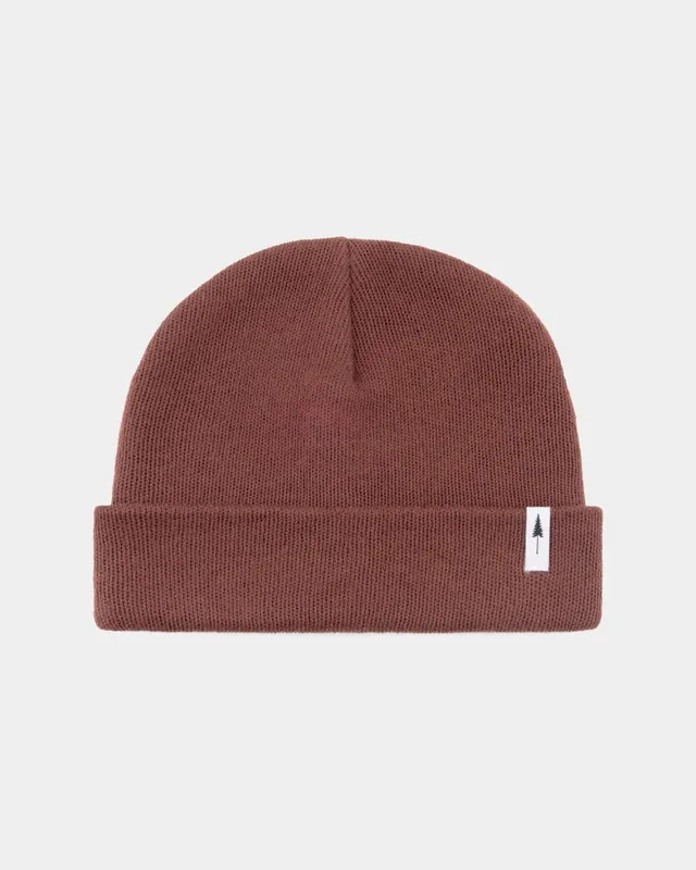 NIKIN Treeanie Kids Beanie Baumwolle braun Chestnut