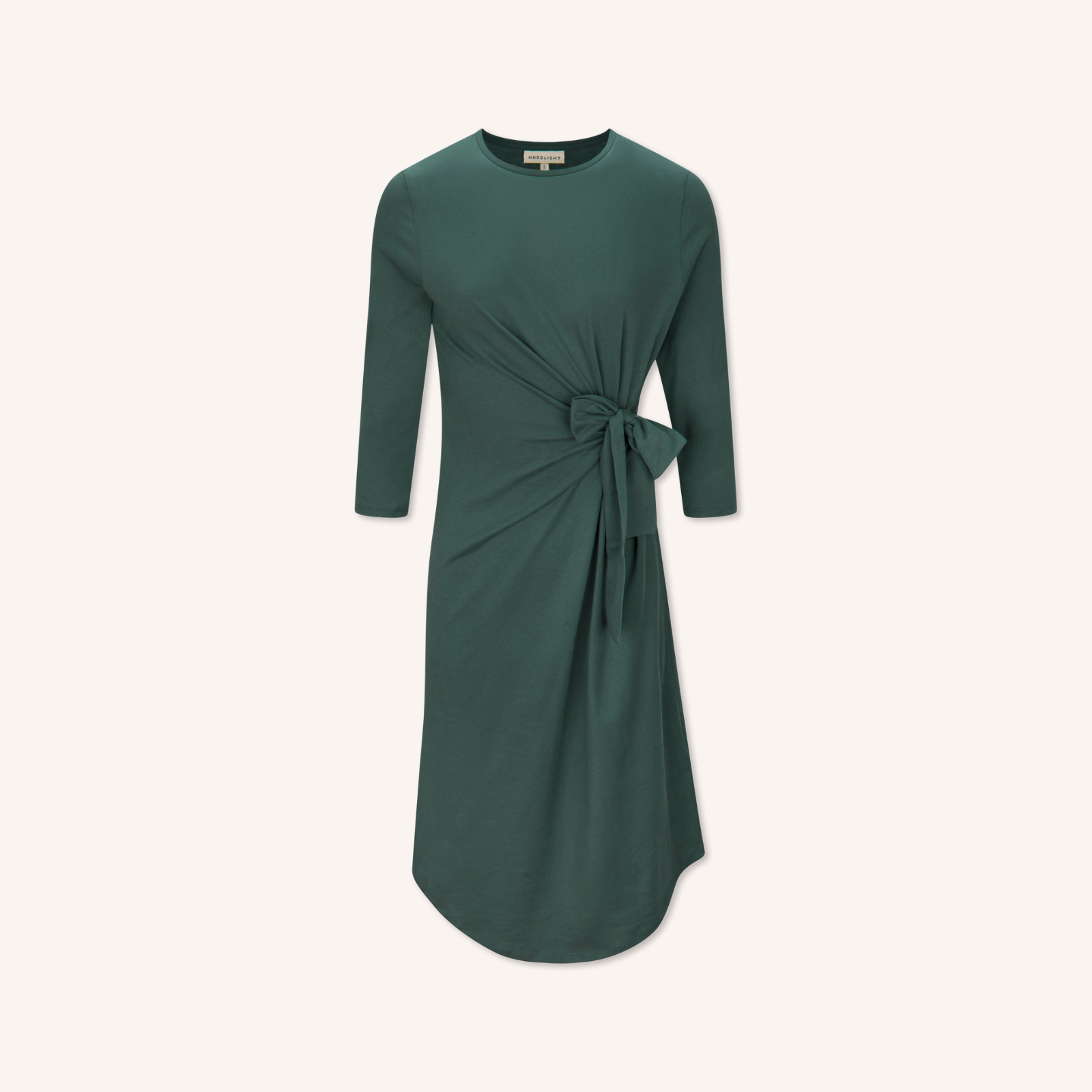 NORDLICHT Kleider Greta Langarm Jerseykleid Bio-Baumwolle