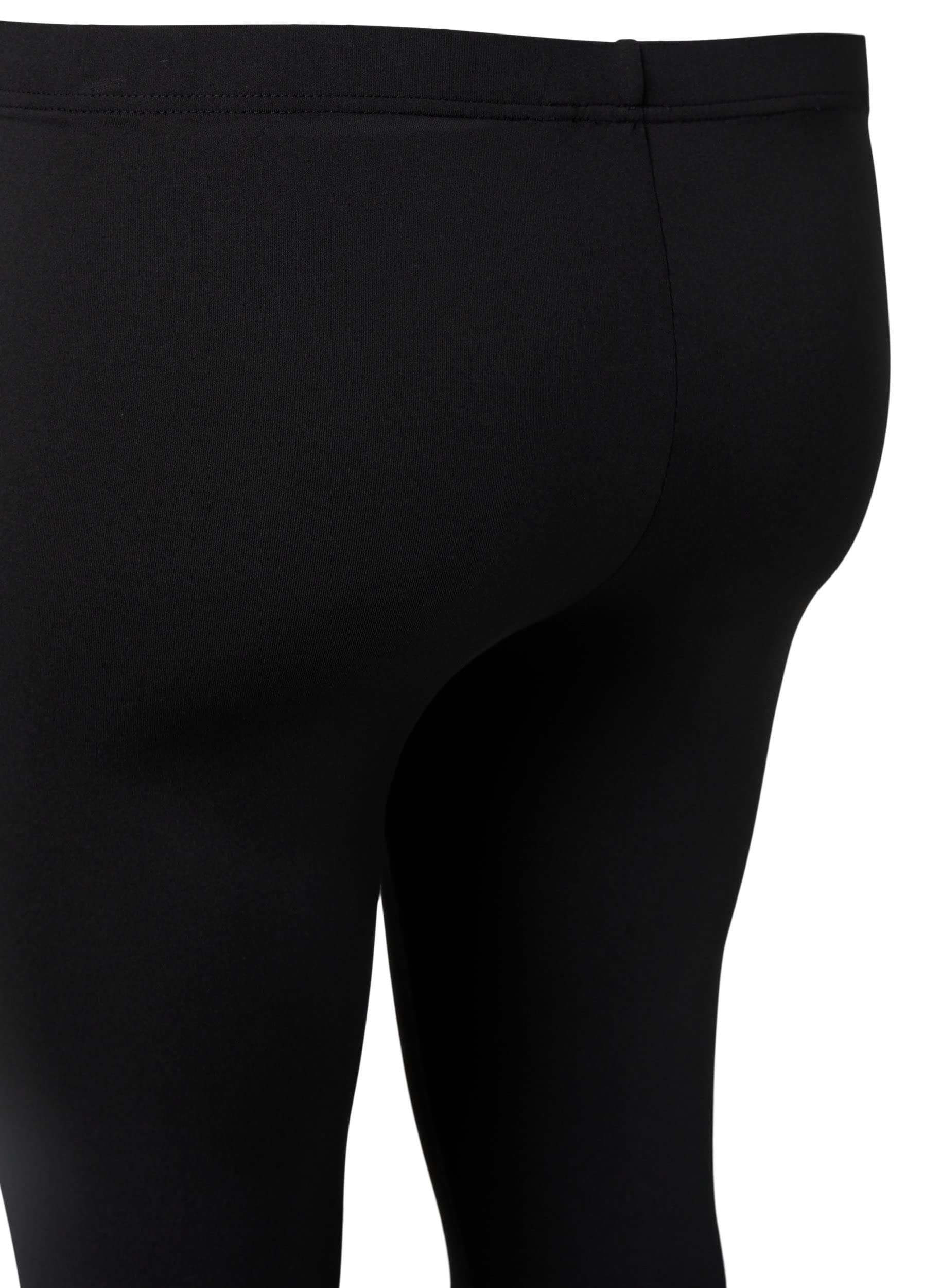 Zizzi Trousers Leggings 3/4 Basic 2er-Pack Stretch