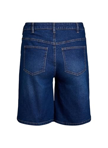 ZIZZI Flash Denim Shorts Weit Gr 46 Dark Blue Freizeitshorts