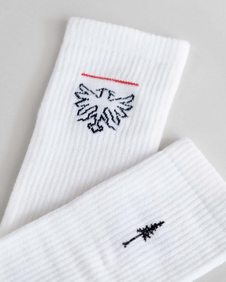 NIKIN TreeSocks Aarau Socken Weiß Bambus-Viskose
