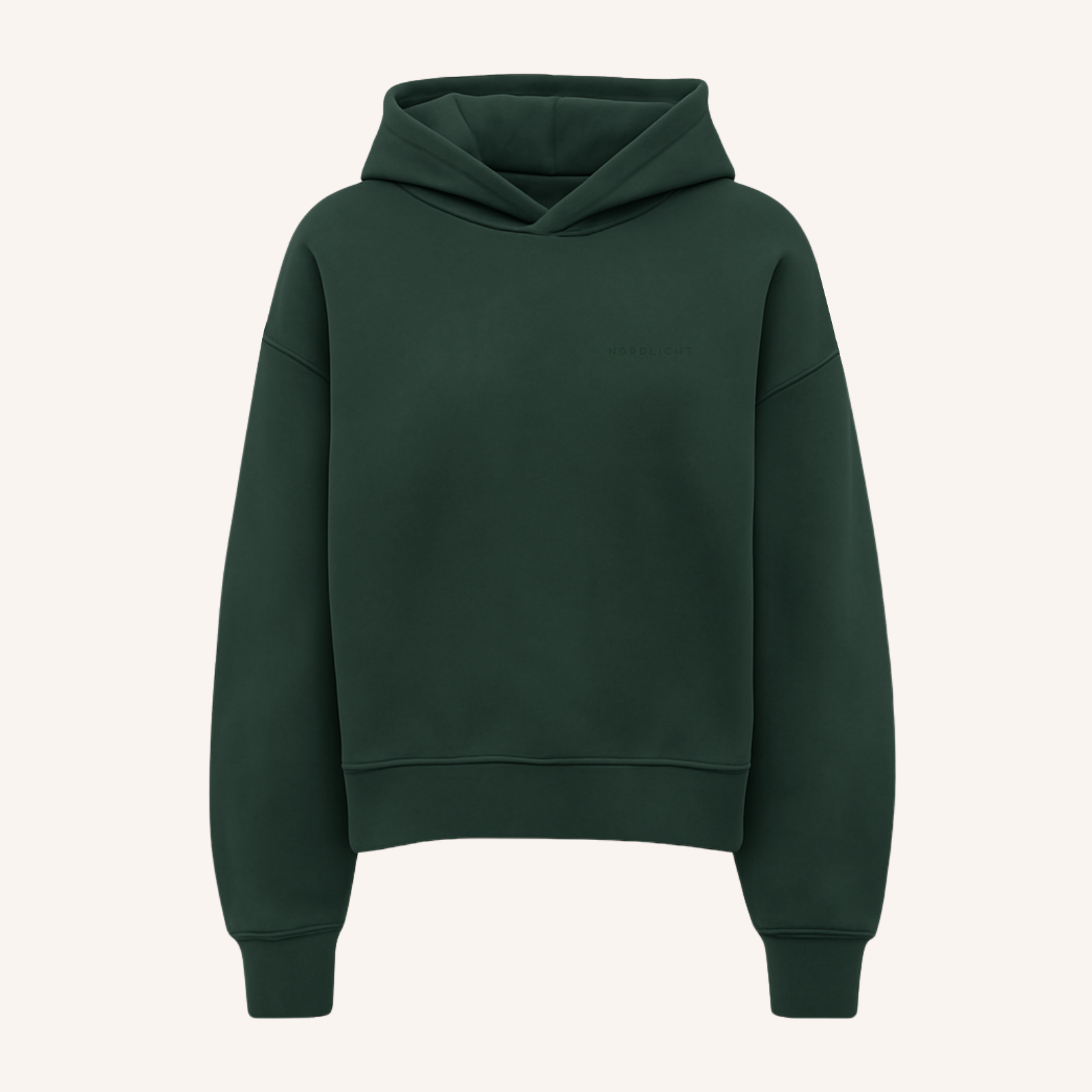 NORDLICHT Nissa Hoodie Pullover Grün Bio-Baumwolle