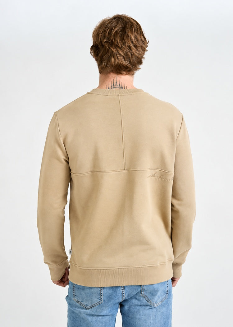 Wijld Till Sweater Pullover Herren Pebble Lyocell